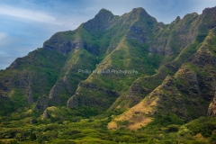 Koolau Mountain Range, east Oahu.